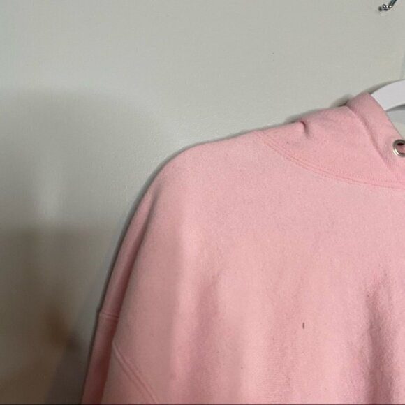 Champion Reverse Weave Baby Pink Pullover Hoodie Sweatshirt - Picture 2 of 8
